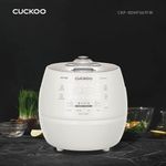 CUCKOO 福库 6杯容量 IH电磁加热电压力电饭煲 铸铁风格内胆 白色 CRP-BDHF067FW – 韩国制造
