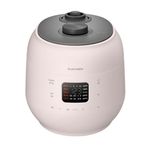 [CUCHEN] THE Fit Dual Pressure CRS-FWK1040P-Heating Pressure Rice Cooker 10 Cup (Uncooked), Easy Open Handle, High/Non-Pressure, Auto Steam Clean-Made in Korea