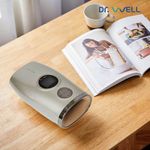 Dr. Well Handview Premium Classic Hand Massager DR-855, acupressure protrusion air pressure massager, wireless portable heated hand massager, LCD screen