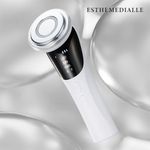 VITAGRAM Pearl Skin 6-in-1 Galvanic Facial Massager with EMS Lifting and 4 Color LED Light Therapy