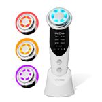 VIVRE Portable High-Frequency Galvanic Massager VGM12000, 7 modes, RF high-frequency EMS massage, skin tone, wrinkle, pore care home skin care massager, 90g face massager