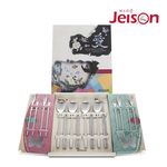 [JEISON] ERD16  Hwajeopdo 2-Tier R-Type Cutlery Set   Made in Korea