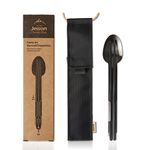 [JEISON] Black Titanium Carry-On Cutlery Set BTO2 