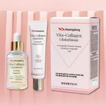 Kwangdong Vita Collagen Glutathione Ceramide Serum and Ampoule Set Brightening Wrinkle Care Moisturizing Skincare Set _ Made in KOREA