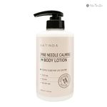 Natinda Fine Needle Calming Body Lotion 183 500ml, natural ingredients, slightly acidic body lotion with oil and moisture balance, peptide wrinkle improvement perfume body lotion, pharmacies - Made in Korea
