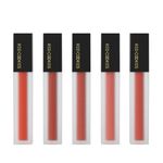 [RED COOKIES] Korean Makeup Water Dew Velvet Lip Tint 4g 5colors-Creamy Sherbet Lip Stain with Moisturizing Weightless & Non-sticky Finish Lip Stain, Long Lasting-Made in Korea