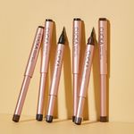 [CLICKA] Autocap Waterproof Liquid Eyeliner (KNOCK TYPE)-Black, Dark brown, Quick Dry Waterproof Eyeliner Pen-Made in Korea