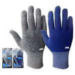 HANDMAX Touch M multi-purpose safety gloves No 111-2, 10 pairs, melange yarn (nylon yarn + spandex yarn), adhesive yarn, spandex yarn / PVC dot