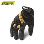 IRONCLAD Super Duty Anti-Impact Gloves, industrial/work gloves, machine washable, Velcro cuff, Inner - nylon, polyurethane, PVC / Outer - TPR pad
