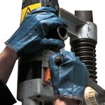 ANSEL HyKnt Heavy Duty Work Gloves 32-105, Full Nitrile coated Multi-purpose Gloves with high tear, puncture, friction and cut resistance