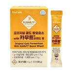 [HURUM] Original Gold Fermentase With KAMUT® Brand Wheat | 100% Plant-Derived Fermented Enzyme, α-Amylase & Protease for Carb & Protein Breakdown-Made in Korea