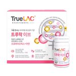 [HURUM] TrueLAC® Premium Probiotics 30 Capsules : Vaginal-Derived Lactic Acid Bacteria for Gut Health with Zinc – Advanced Gut & Immune Support-Made in Korea