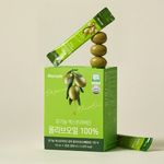 [HURUM] Premium Organic Extra Virgin Olive Oil 100% Unrefined Cold Pressed Single Serve Pouches 30 Sticks _ Made in Korea