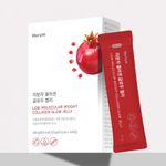 [HURUM] Low Molecular Fish Collagen Glow Jelly 20g 14 Packets Spanish Pomegranate Estrogen Aging Care_ Made in Korea
