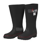 SCube Insulated Boots WK-901HAE, 27,000V for Extra High Voltage, Total Length 39CM, Non-slip out sole, Built-in Toe Cap, Natural rubber, Fully Waterproof Boots