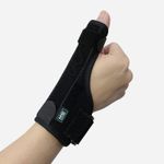 BANDT Thumb Supporter BCH002, Wrist Supporter, 1 piece, Detachable Aluminum support, Double Strap, Internal foam cushion, Velcro type, Free Size