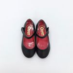 [BOOM] Dorothy Leather Shoes Black_ Toddler Little Girls Junior Fashion Shoes Comfortable Shoes