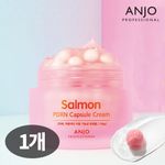 ANJO PDRN Pink Egg Capsule Cream 120g Double Functionality Brightening Wrinkle Care Salmon DNA Revitalizing Moisturizer _ Made in Korea