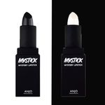 [ANJO] Mystery Color-Changing Lipstick – pH-Activated, Waterproof, 48-Hour Long-Lasting Formula in Black & White-Made in Korea