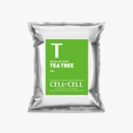 [CELLBYCELL] Modeling Tea tree 1000g - A perfect modeling pack that cares for excess dead skin and sebum, helping you achieve clear and transparent skin. Made in Korea