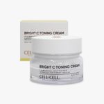 [CELLBYCELL] Bright C Toning Cream  – The Power of Vitamin C for Radiant and Transparent Skin  Made in Korea