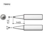 HAKKO Soldering Tip For FX-888D T18-SERIES, T18-D12