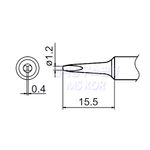 HAKKO Soldering Tip For FX-888D T18-SERIES, T18-S9