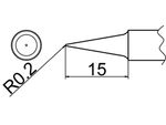 HAKKO Soldering Tip For FX-838 TIP T20-SERIES, T20-BL