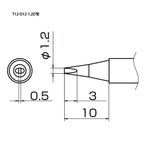 HAKKO Soldering Tip For FX-951, T12-SERIES, T12-D12