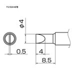 HAKKO Soldering Tip For FX-951, T12-SERIES, T12-D4