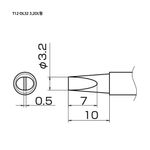 HAKKO Soldering Tip For FX-951, T12-SERIES, T12-DL32