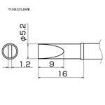 HAKKO Soldering Tip For FX-951, T12-SERIES, T12-DL52