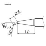 HAKKO Soldering Tip For FX-951, T12-SERIES, T12-J02