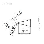 HAKKO Soldering Tip For FX-951, T12-SERIES, T12-JS02