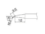 HAKKO Soldering Tip For N2 FX-951, FM-2026 TIP T13-SERIES, T13-J02