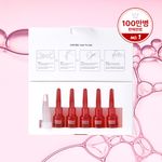 DIFFER&DEEPER Red Exosome Skin Booster Starter Pack (2ml * 5ea) for Pore Tightening Anti-Aging and Skin Barrier Repair _  Made in Korea