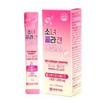 [ILYANG Pharmaceutical ]  Girl's Collagen Essence - 10ml x 10 Stick Packs | Daily Collagen Boost with Apple Flavor Made in Korea