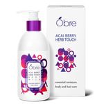 [OILIA] Obre Acai Berry Herb Touch Body Milk (Body Lotion) 300 ml _ Hydrating & Nourishing Formula with Natural Ingredients _ Made In Korea