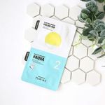[PLAN36.5] PLAN36.5 Plant Cell 2-Step Mask Aqua Peel (5 Sheets, filling pad +mask pad) - Hydration Mask Pack, Dual-Action Care, Eco-Friendly Mask   Made in Korea