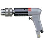 URYU AIR DRILLS AND TAPPERS (PISTOL-TYPE) UD-80-12, Drilling Size 13mm, 1200 RPM, Air Hose 9.5mm, Chuck Size 13mm