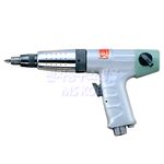 URYU CUSHION CLUTCH TYPE AIR SCREWDRIVER (PISTOL-TYPE) US-US-5PB, Screw 5mm, 1400 RPM, Air Hose 6.35mm, Hex 6.35mm