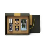 [The Healthy Sinan Salt] Sinan Sunlight The Summer Salt Set No. 1 - Premium Mineral-Rich Korean Sea Salt ,Truffle Salt, Garlic Salt, Wasabi Salt,