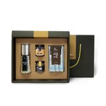 [The Healthy Sinan Salt] Sinan Sunlight The Summer Salt Set No. 2 - Premium Mineral-Rich Korean Sea Salt ,Wasabi Salt ,Truffle Salt ,Garlic Salt ,Basil Salt 