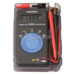 HIOKI CARD HiTESTER 3244-60, Card-style Pocket Digital Multimeter for General Electrical Maintenance and Testing