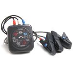 HIOKI PHASE DETECTOR PD3129, Phase Rotation Meter with Easy-to-Read Arrow and Non-Metallic Contact Clips for 70 V to 600 V Lines