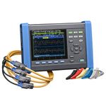 HIOKI POWER QUALITY ANALYZER PQ3100, 3-Phase 4-Wire Power Quality Analyzer Compliant to IEC61000-4-30 Class S Standards and On-screen Guide to Deliver Easy Setup and Testing