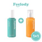 Feelody All-in-One Sun Essence 50ml+Caming Ample 50ml 2 types Gift Set_ sensitive skin acne trouble adolescent skin_Made in Korea