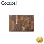 Cookcell Teak End Grain Wooden Mini Cutting Board / 20*30*3.2cm 