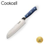 Cookcell Damascus Santoku Knife 18cm