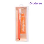 ORADENSE 1450 High-Fluoride Cavity Care Travel Toothbrush & Toothpaste Set